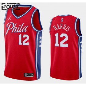 Dres Philadelphia 76ers Tobias Harris 12 2020-21 Jordan Brand Statement Edition Swingman - Dječji